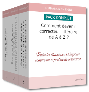 Formation - Devenir Correcteur - French Help By Carine Cros